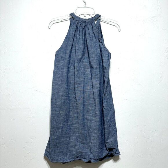 Lauren Gabrielson Dress Tank Top Blue Mini Short Sundress Casual Womens size XS - Picture 5 of 5